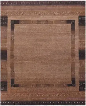 Indian Wool Gabbeh Ginger - 9' 1'' x 12'