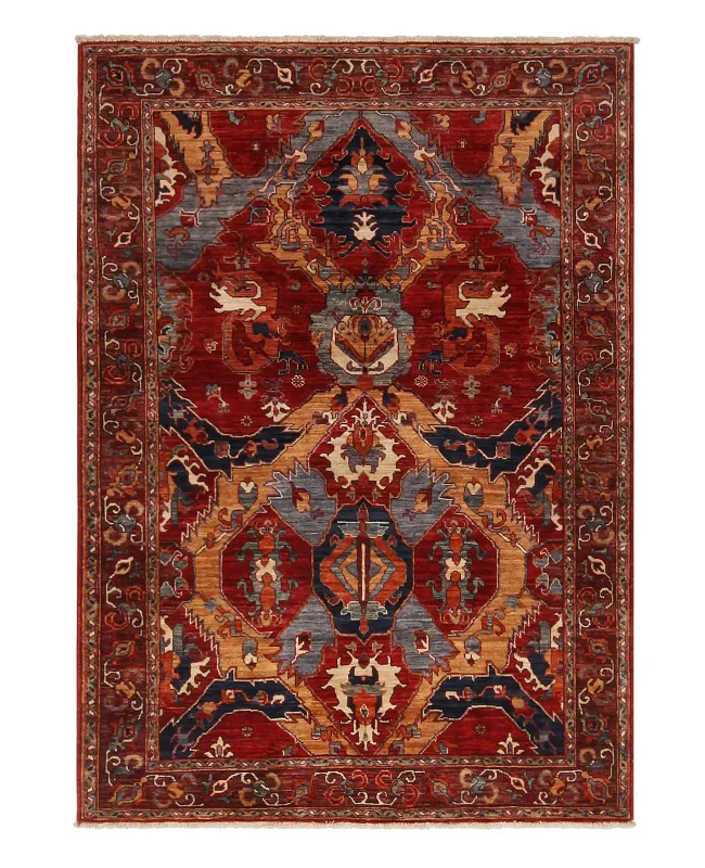 Cyrus Artisan Afghani Fine Aryana Dragon Rug
