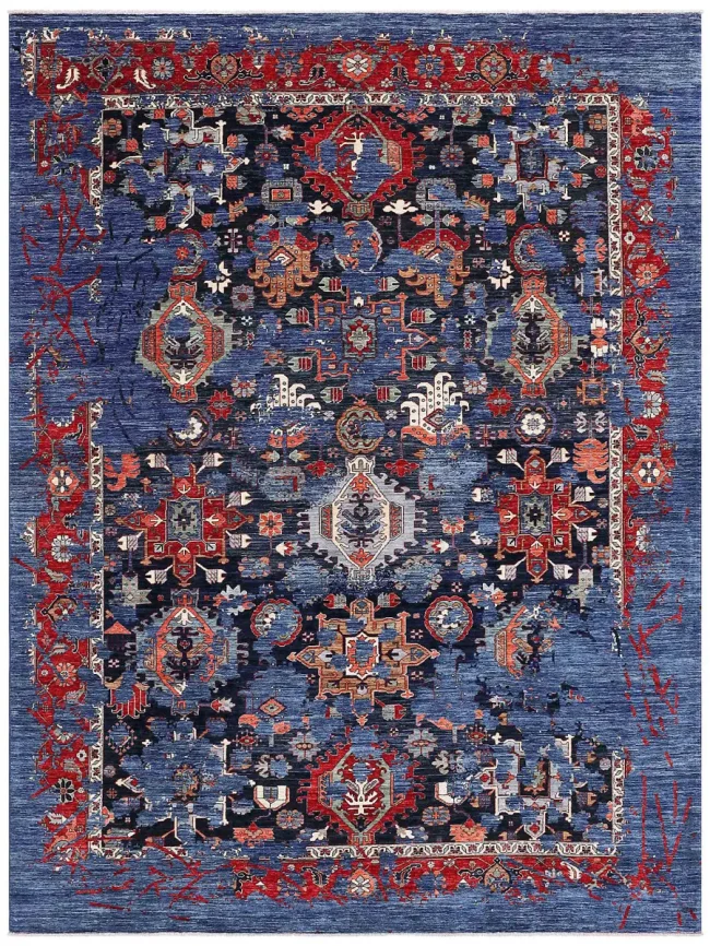Cyrus Artisan Afghani Faryab Karajeh Rug