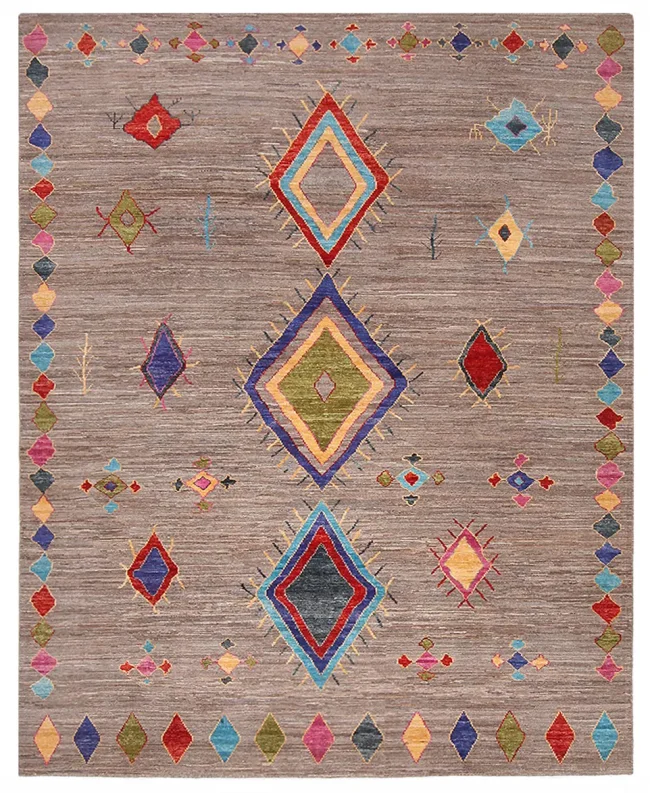 Cyrus Artisan Afghani Moroccan Tribal Rug