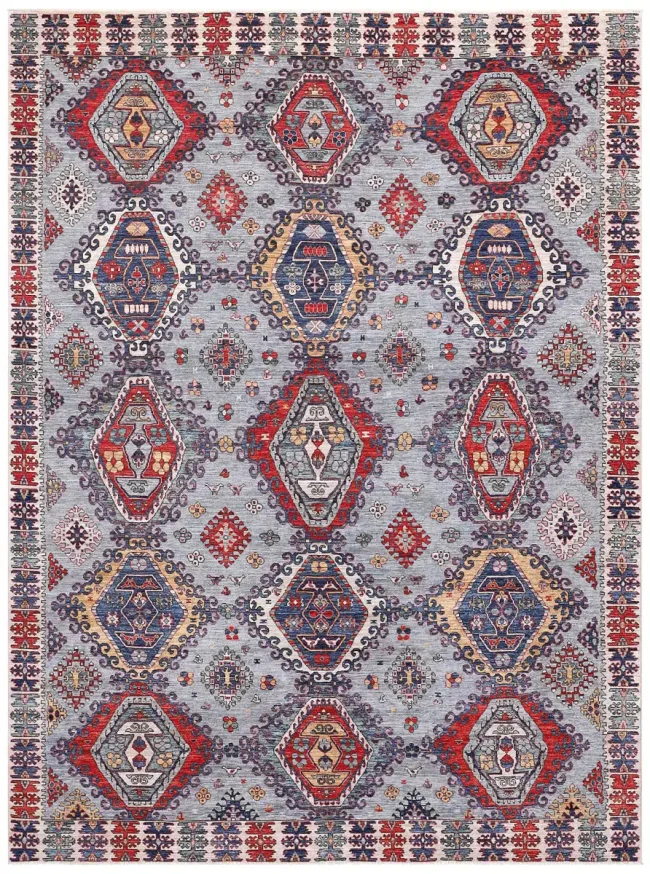 Cyrus Artisan Afghani Aryana Caucasian Rug