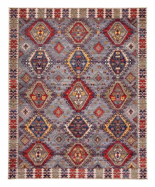 Cyrus Artisan Afghani Aryana Caucasian Rug