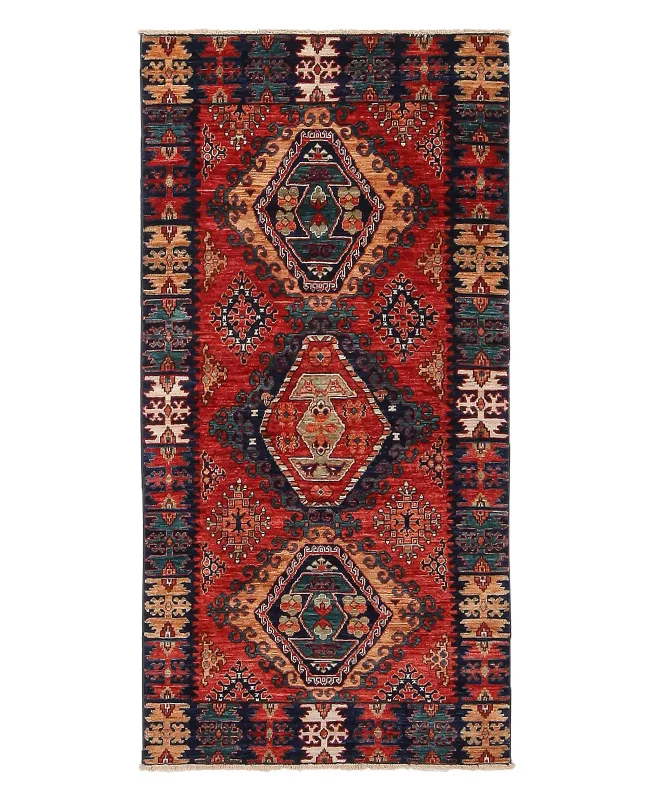 Cyrus Artisan Afghani Aryana Caucasian Rug