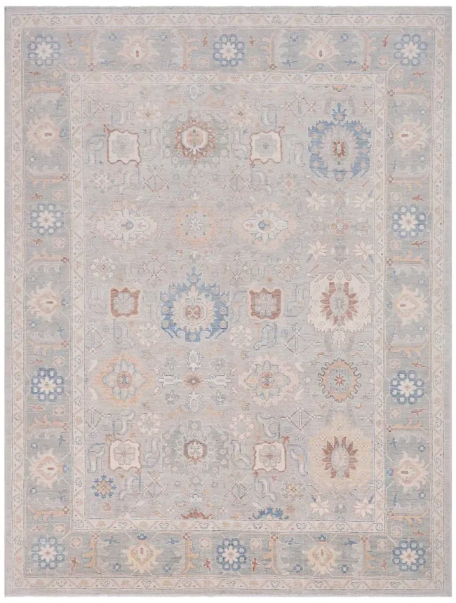Cyrus Artisan Afghani Ankoush Oushak Rug
