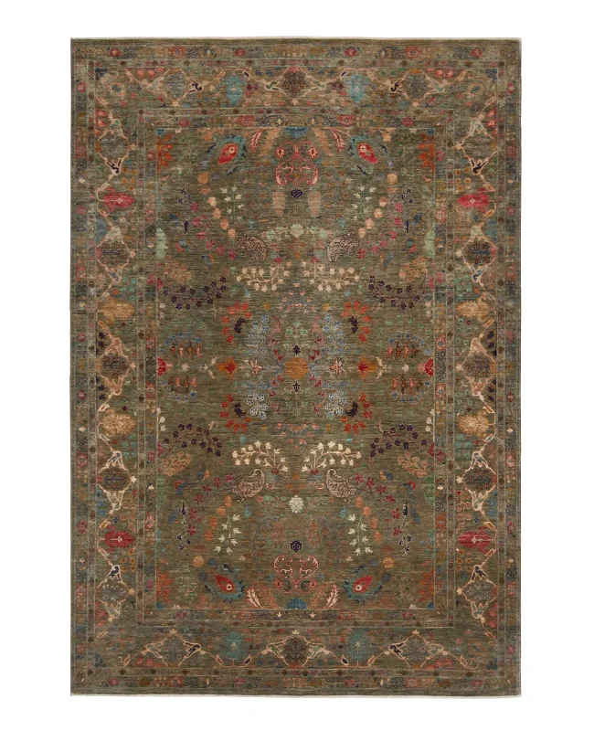 Cyrus Artisan Afghani Nooristan Tabriz Rug
