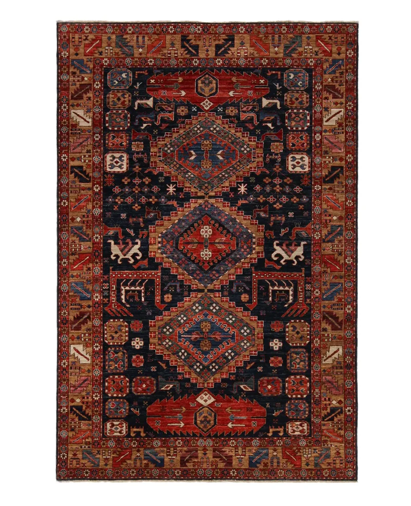Cyrus Artisan Afghani Aryana Caucasian Rug