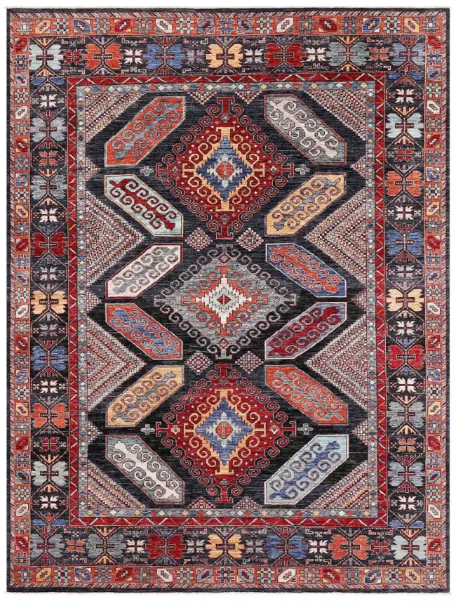 Cyrus Artisan Afghani Aryana Kazak Rug