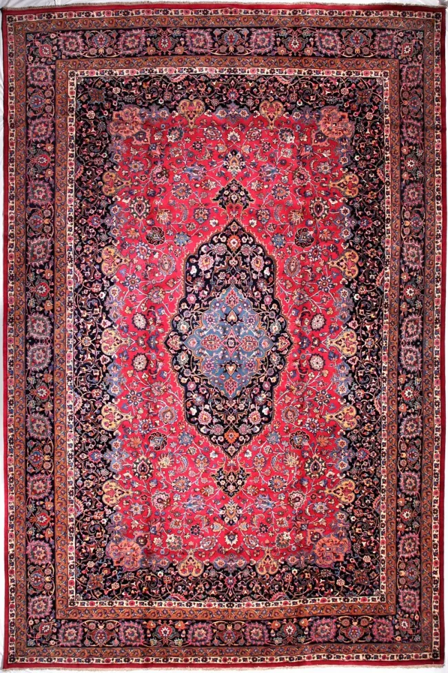 Cyrus Artisan Persian Mashad Rug