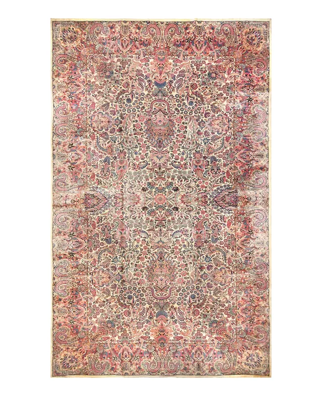 Cyrus Artisan Antique Persian Kerman Rug