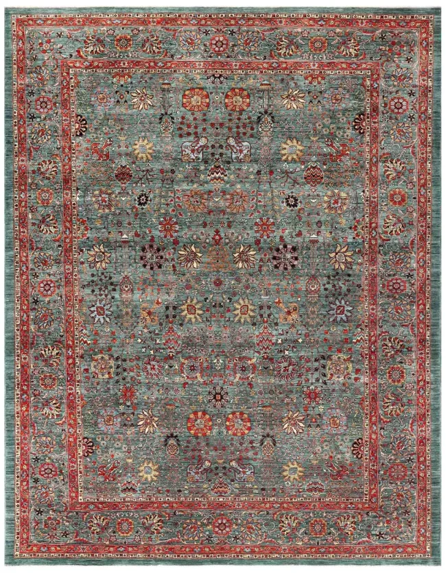 Cyrus Artisan Afghani Nooristan Tabriz Rug