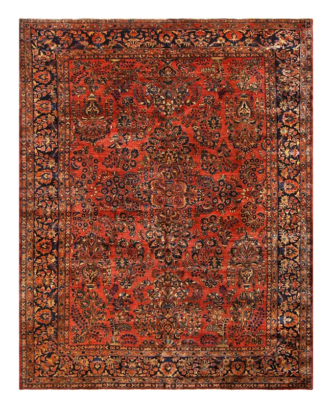 Cyrus Artisan Antique Persian Sarouk Rug