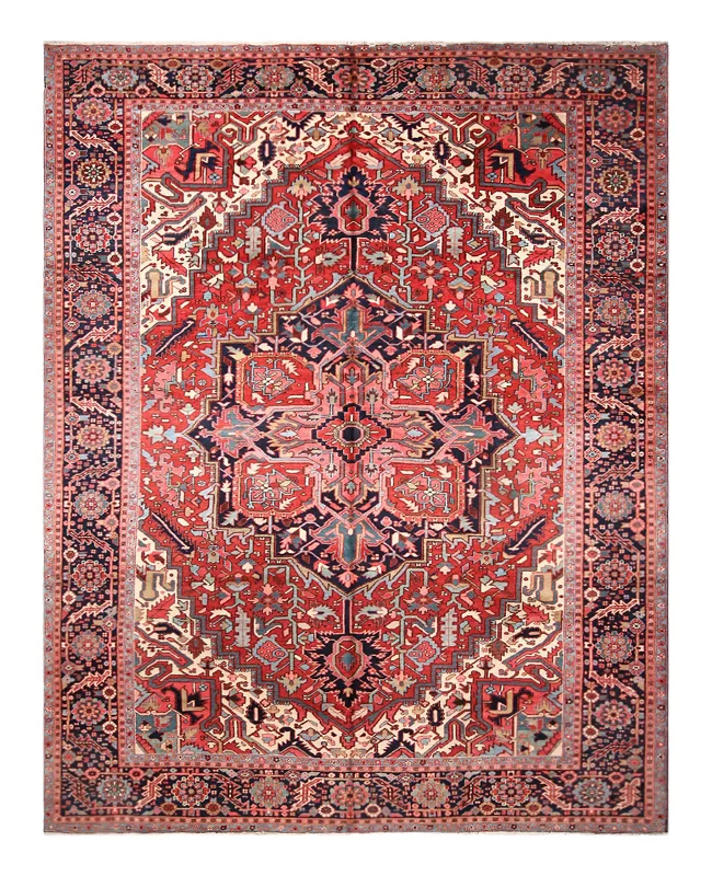 Cyrus Artisan Antique Persian Heriz Rug
