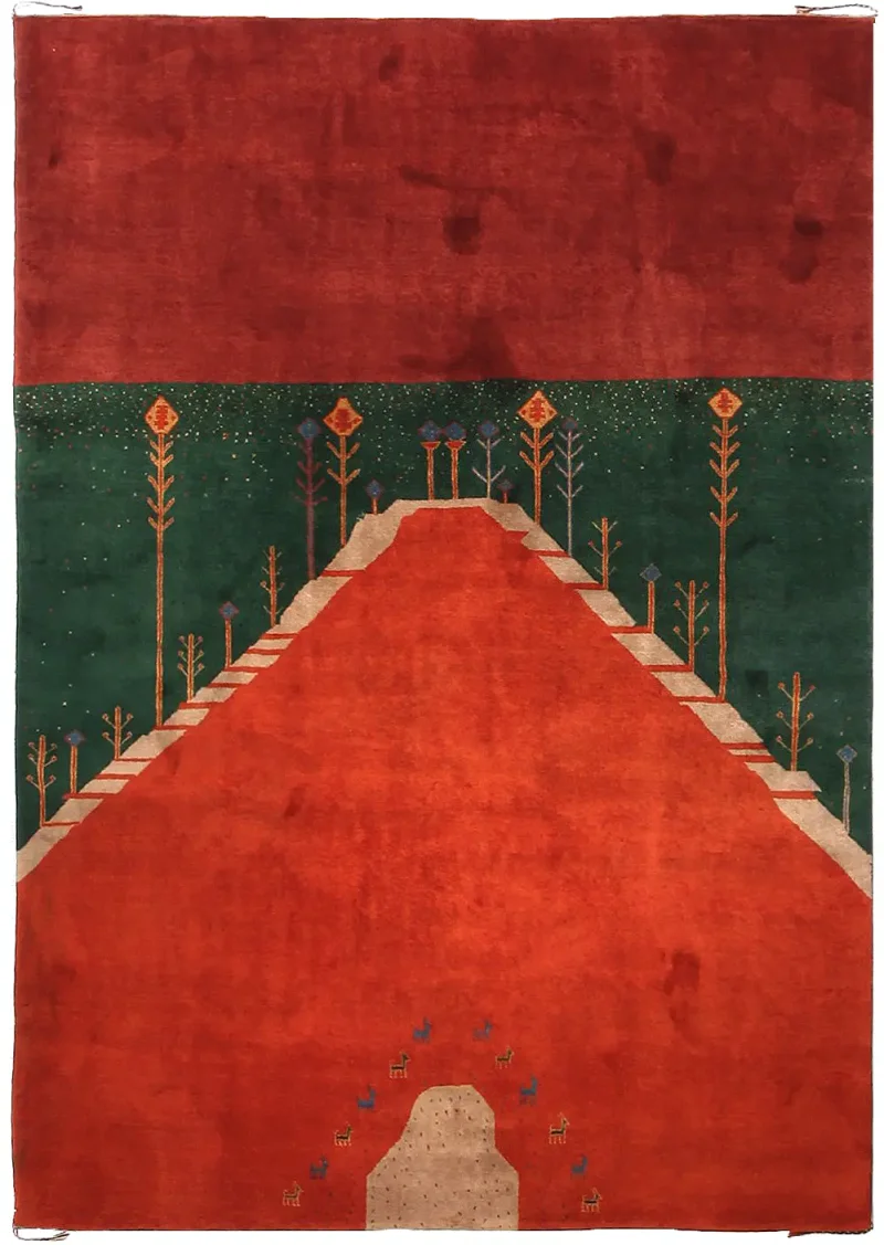 Cyrus Artisan Indian Gabbeh Rug