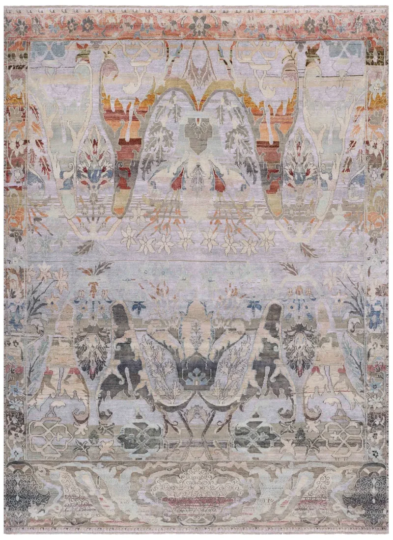 Cyrus Artisan Henkel HKL-01 Rugs-Mist-8 x 10