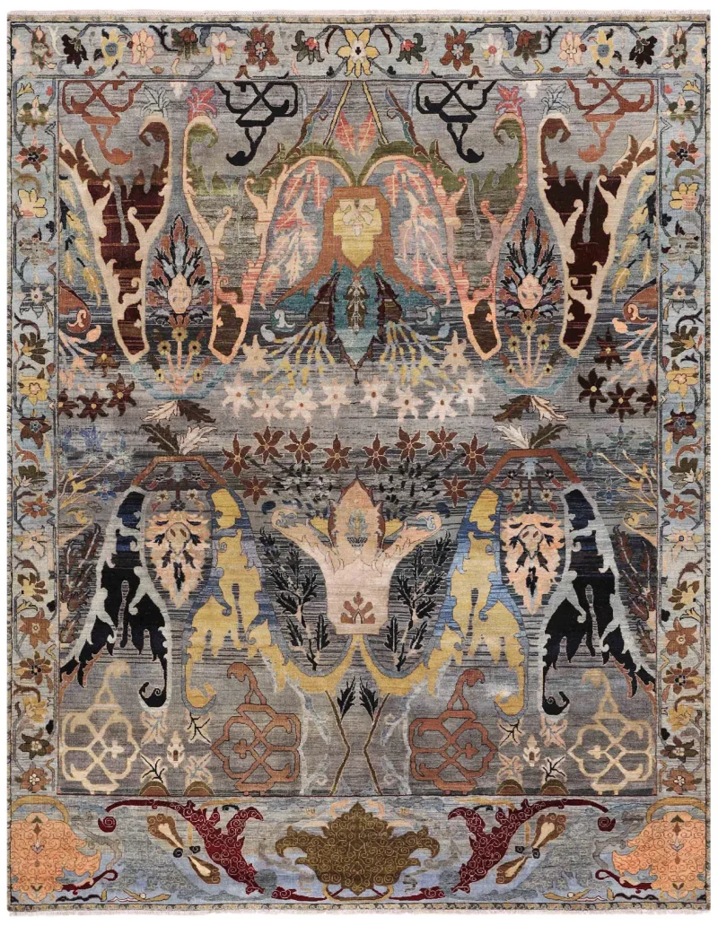 Cyrus Artisan Henkel HKL-01 Rugs-Greymist-8 x 10