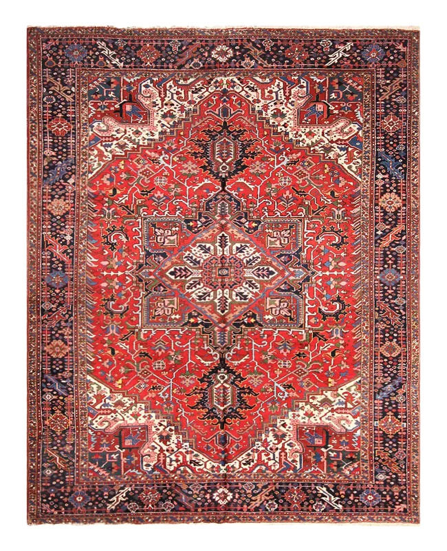 Cyrus Artisan Antique Persian Heriz Rug