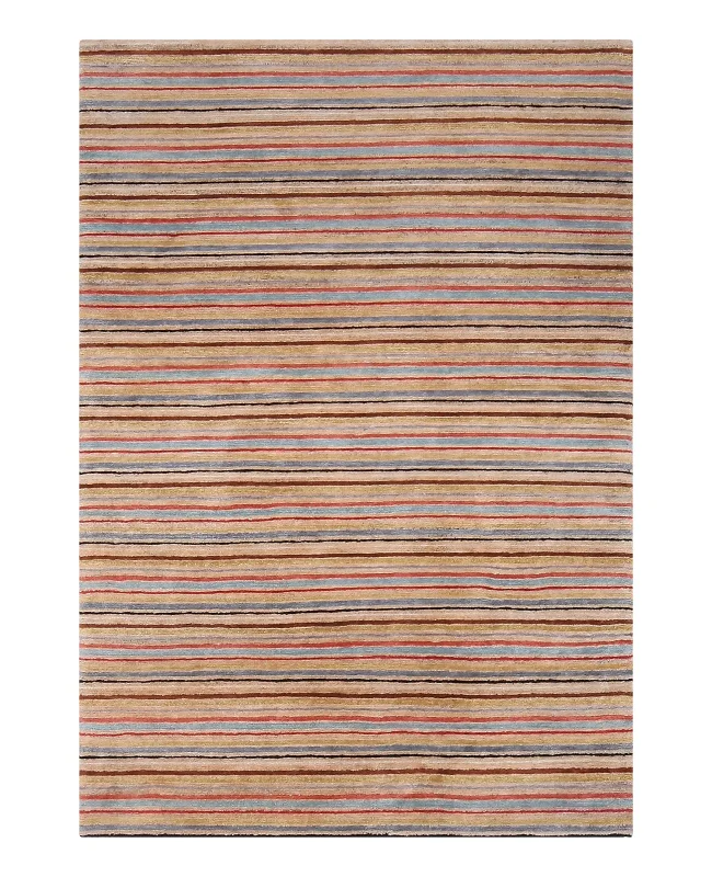 Cyrus Artisan Tibetan Stripe Multi Rug