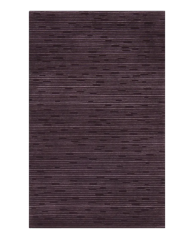 Cyrus Artisan Modern Lisa Eggplant Rug