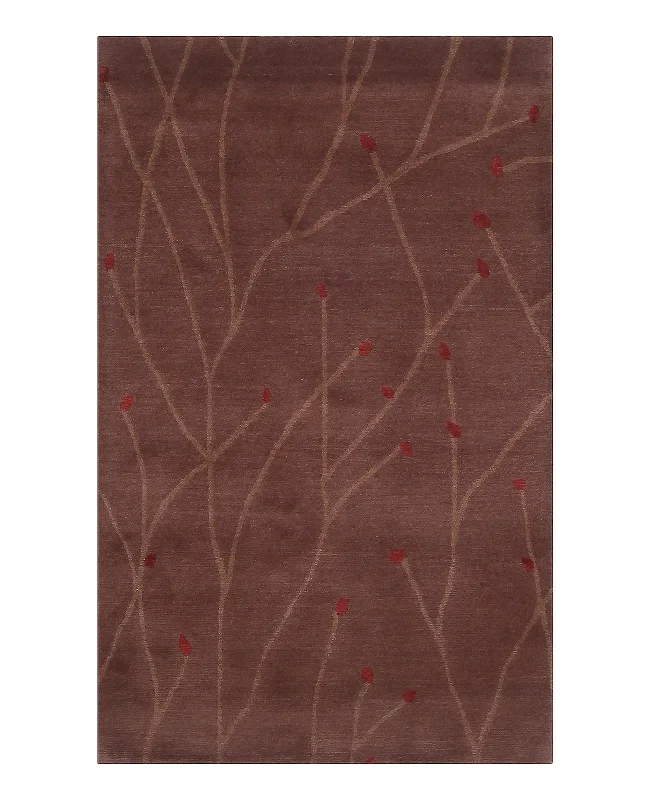 Cyrus Artisan Tibetan Tinle Brown Rug