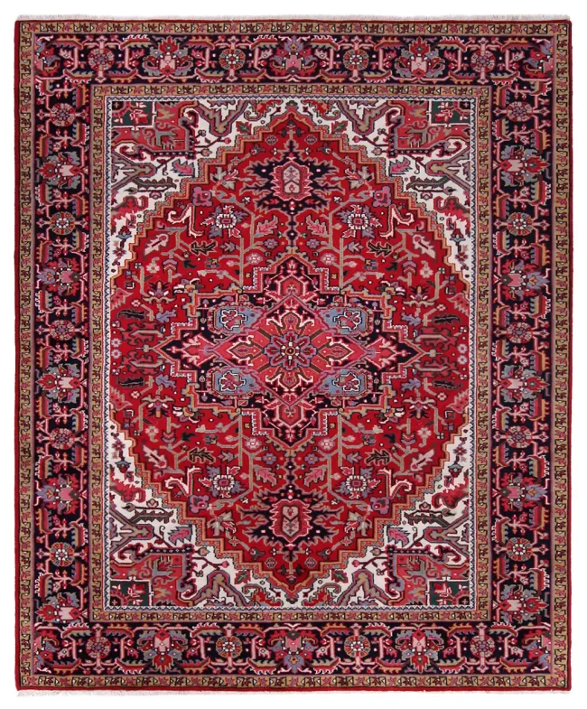 Cyrus Artisan Indian Heriz Rug