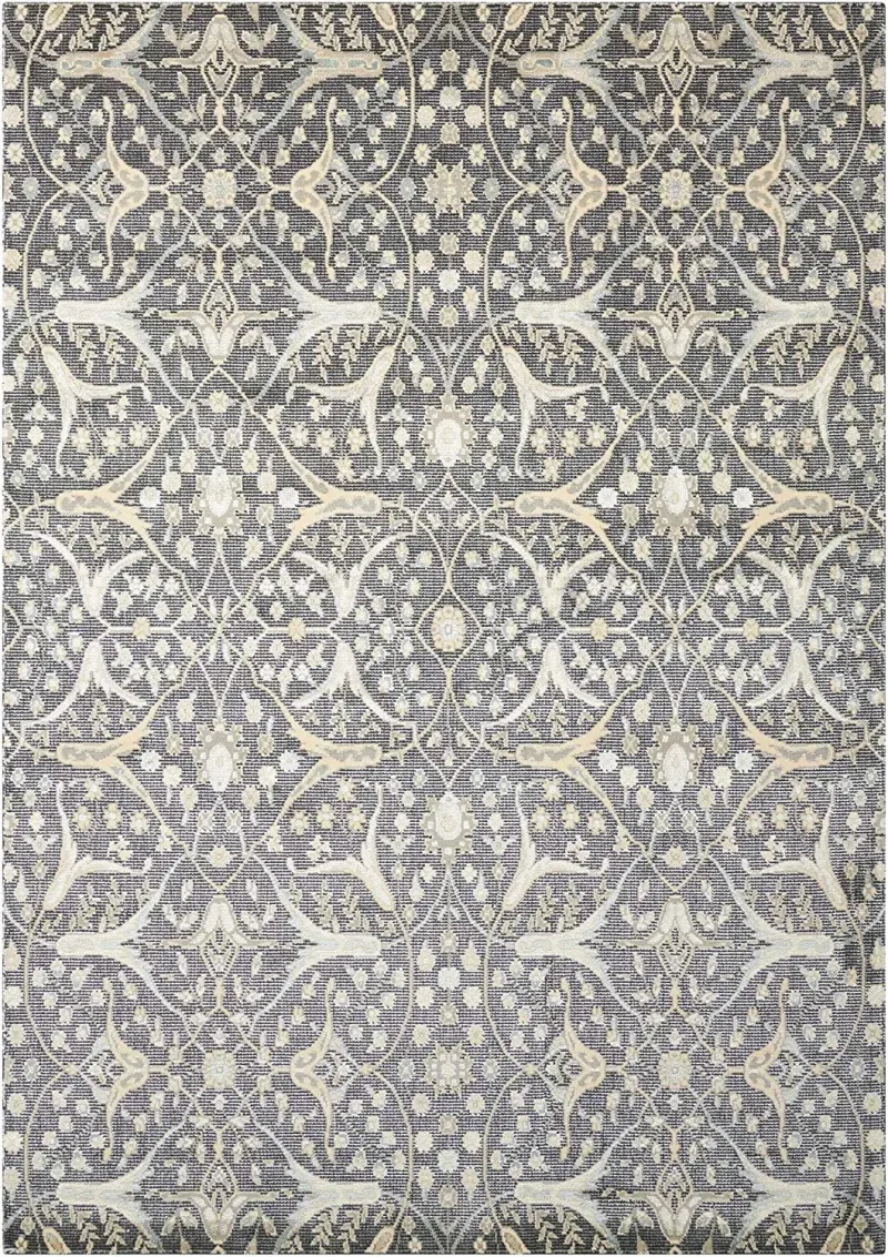 Nourison Luminance LUM08 Rugs-Graphite