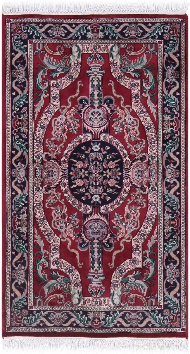 Cyrus Artisan Indian Savonnerie Rug