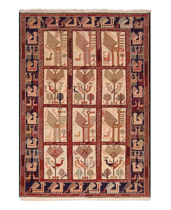 Cyrus Artisan Persian Silk Soumak Rug