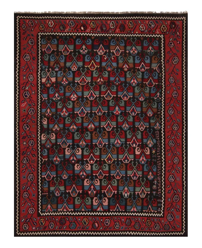 Cyrus Artisan Antique Russian Kilim Rug