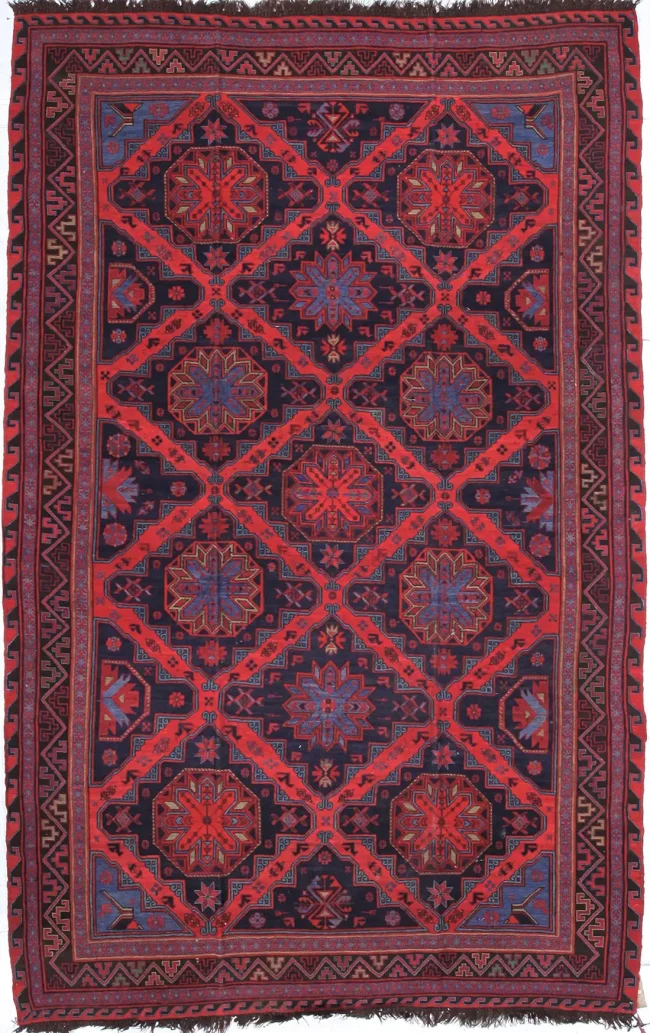 Cyrus Artisan Antique Russian Soumak Rug