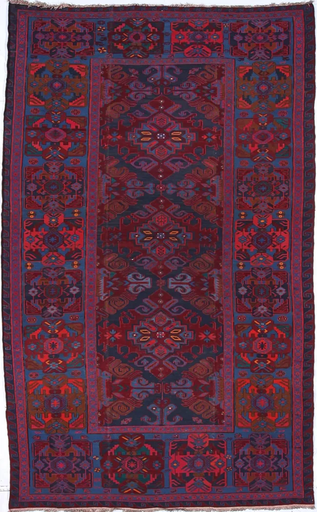 Cyrus Artisan Antique Russian Soumak Rug