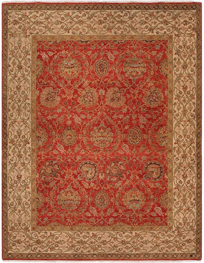 Cyrus Artisan Resham Tabriz Rug