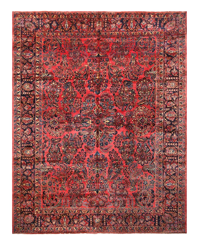 Cyrus Artisan Antique Persian Sarouk Rug
