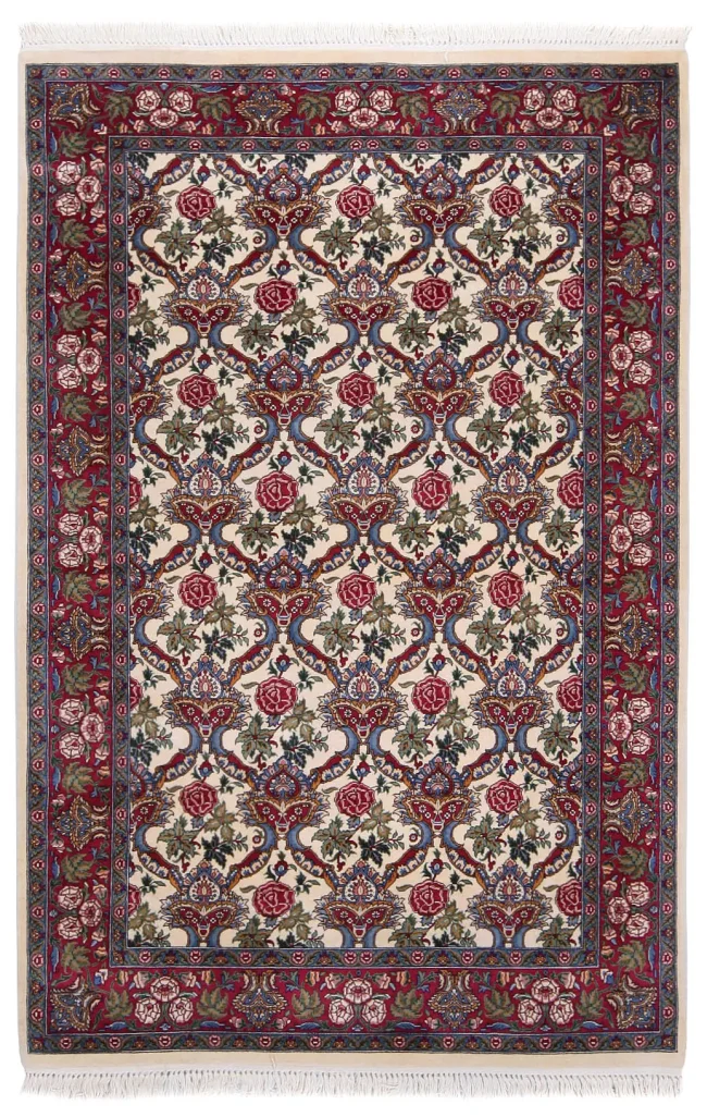 Cyrus Artisan Pakistani Lavar Kerman Rug