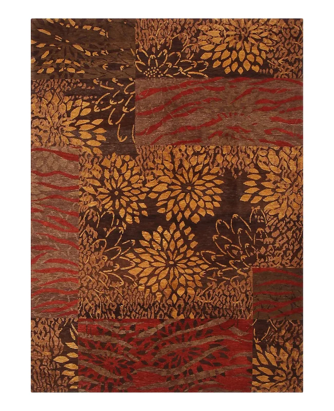 Cyrus Artisan Exult Petal Splits Bracken Rug
