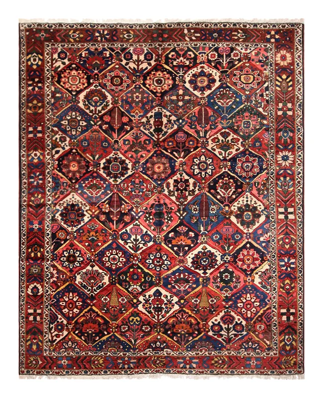 Cyrus Artisan Antique Persian Bakhtiari Rug