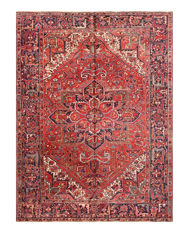 Cyrus Artisan Antique Persian Heriz Rug