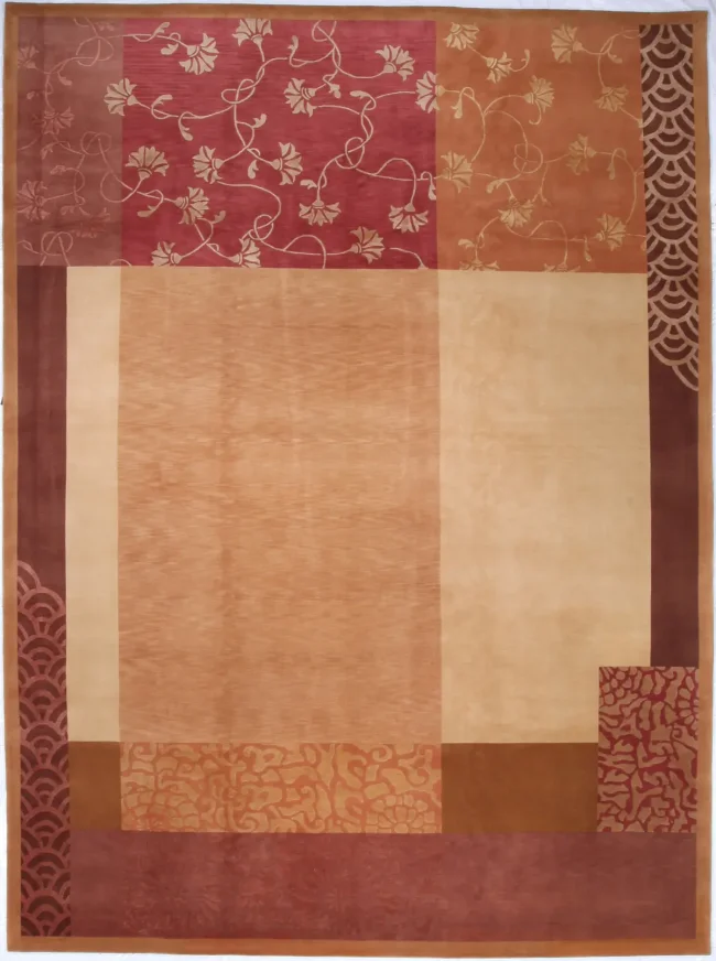 Cyrus Artisan Deco Floral Rug