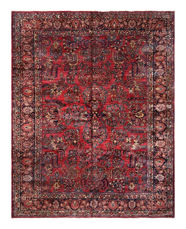 Cyrus Artisan Antique Persian Sarouk Rug