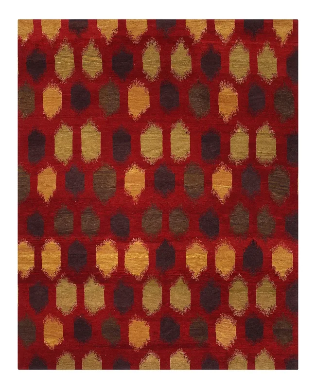 Lapchi Nepal Wool Honeycomb Salsa Rug