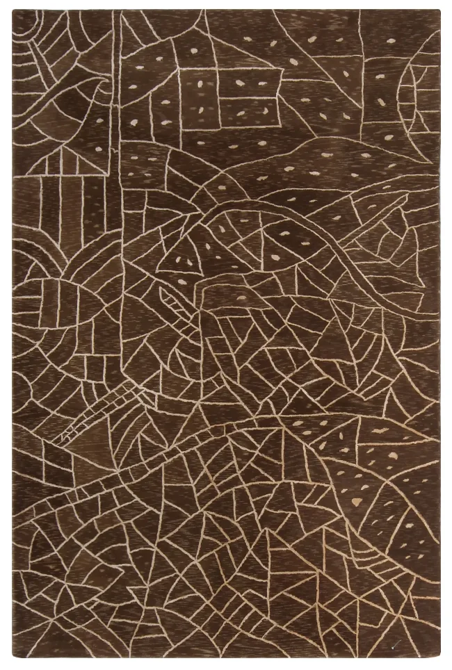 Nourison Kalahari KL04 Khaki Rug