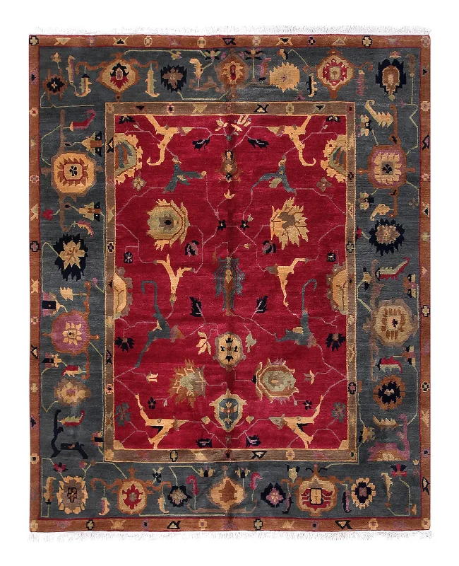 Tufenkian Setana Zagros II Burgundy Rug