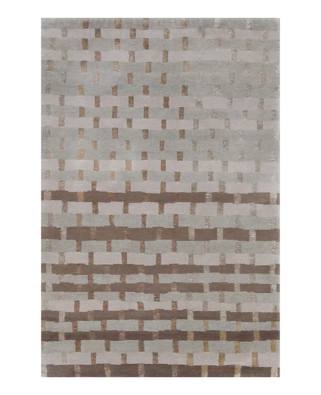 Tufenkian Shakti Rag Weave Rainstone Rug