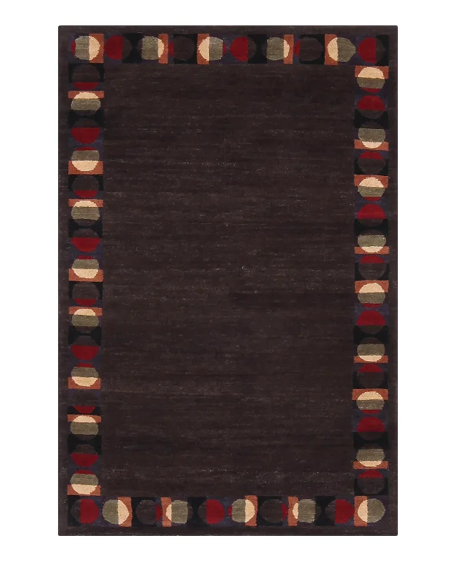 Tufenkian Total Eclipse Border Twilight Rug