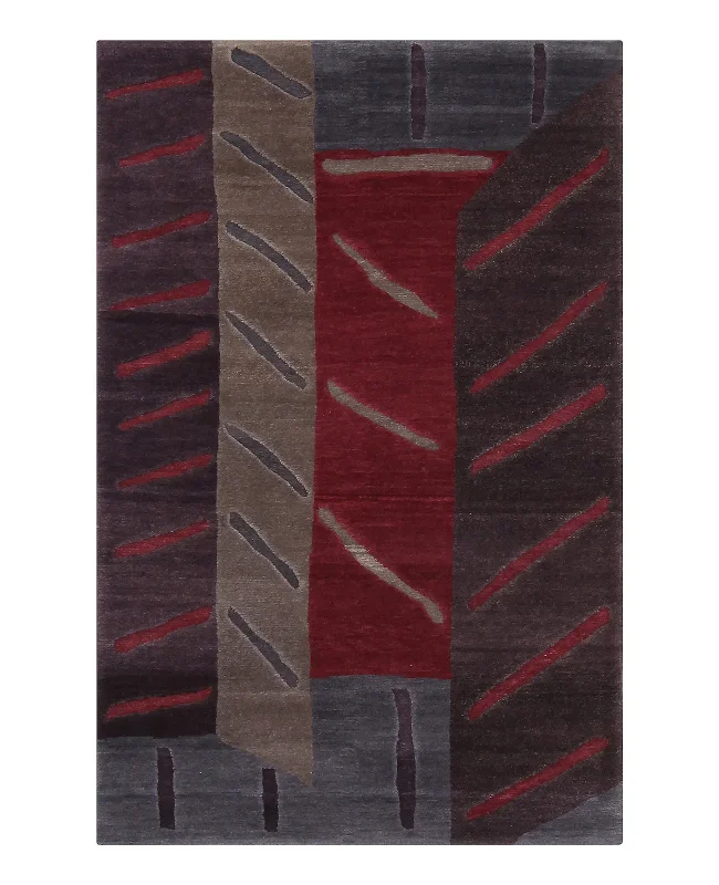 Tufenkian Shakti Aria Red Wine Rug