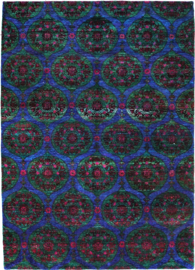 Cyrus Artisan Indian Sari Silk Rug