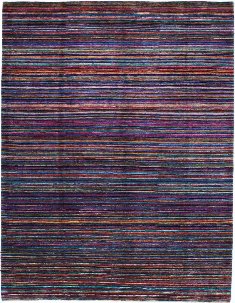 Cyrus Artisan Indian Sari Silk Rug