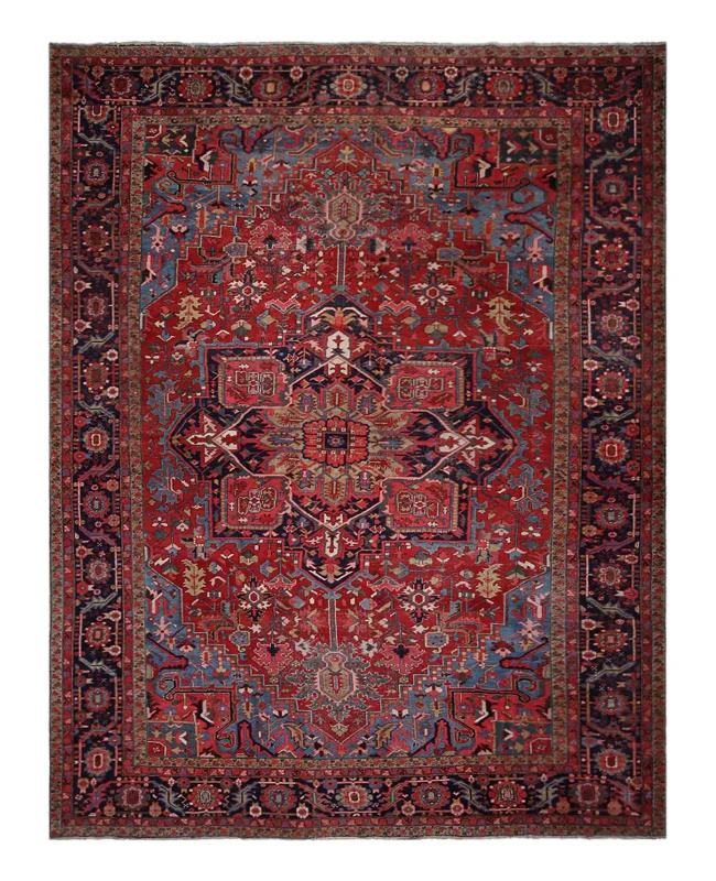 Cyrus Artisan Antique Persian Heriz Rug