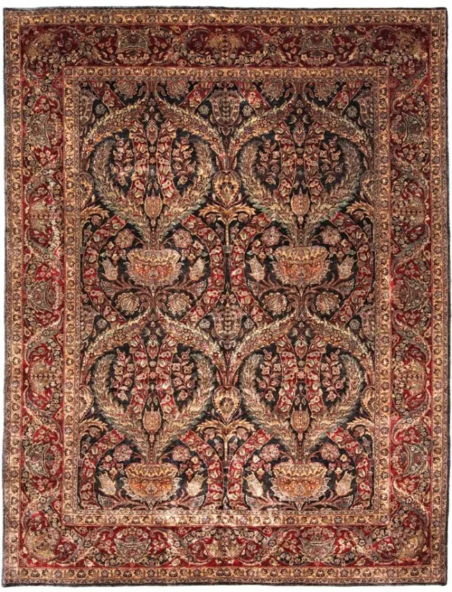 Cyrus Artisan Indian Kerman Rug