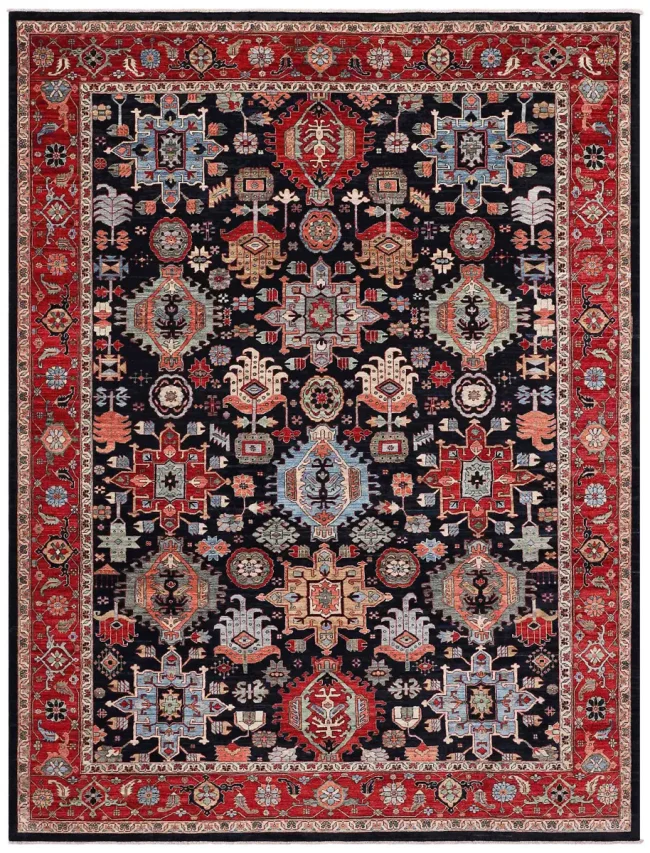 Cyrus Artisan Afghani Fine Aryana Karajeh Rug