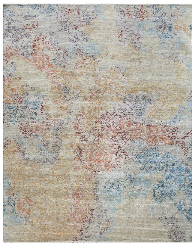 Cyrus Artisan Canvas Art W/Silk GVIV9 Rugs